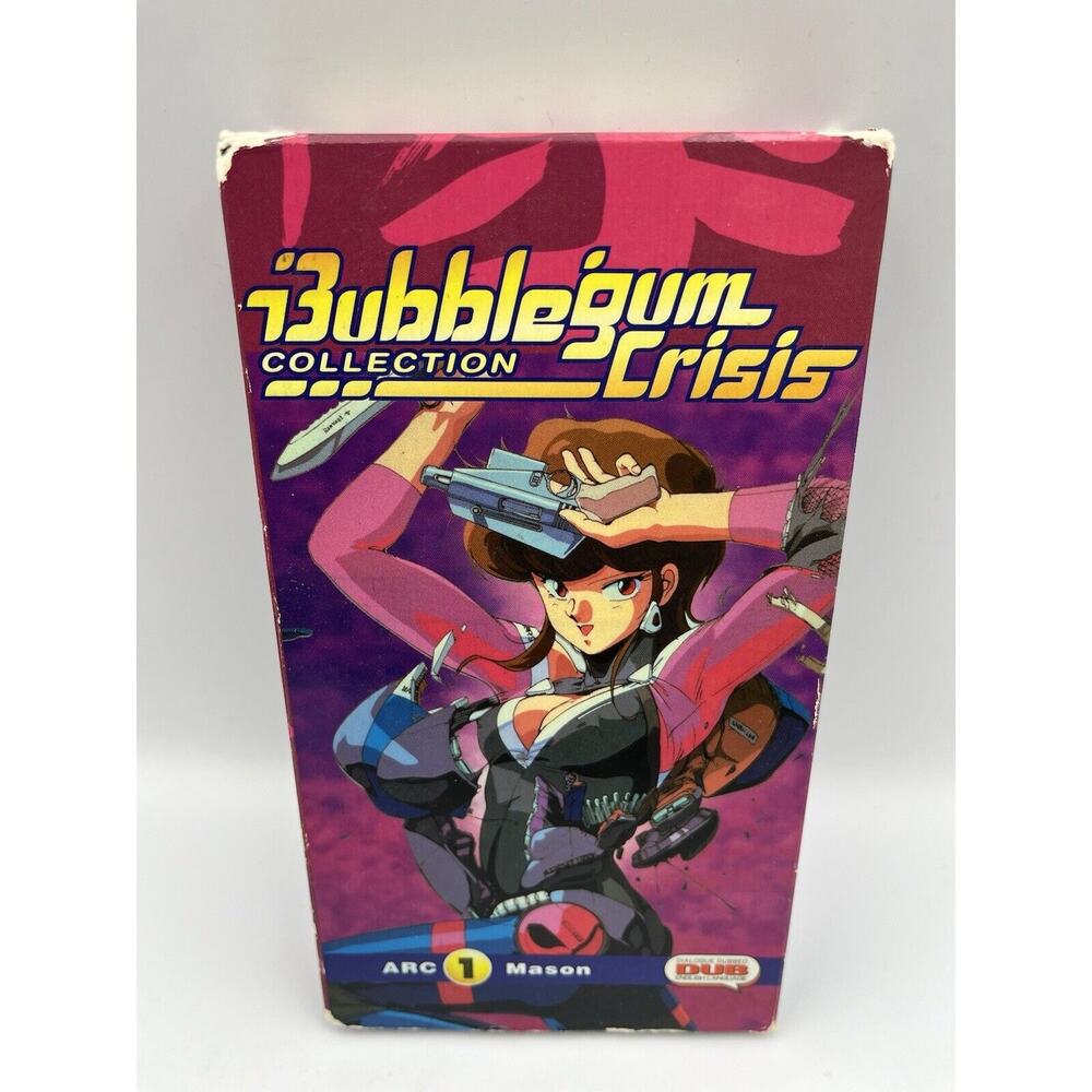 Bubblegum Crisis Collection Arc 1 Mason *RARE*
